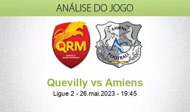 Prognóstico Quevilly Amiens SC