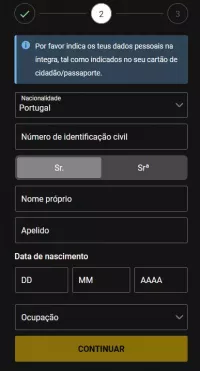 Bwin registo