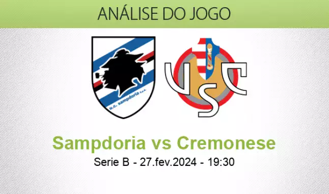 Prognóstico Sampdoria Cremonese