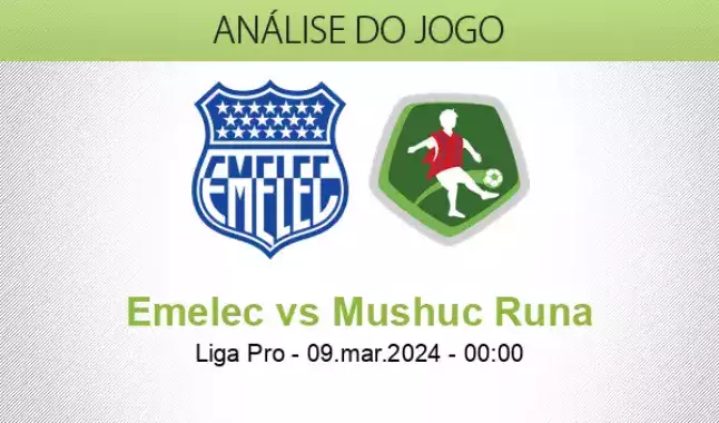 Prognóstico Emelec Mushuc Runa