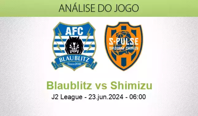 Prognóstico Blaublitz Akita Shimizu S-Pulse