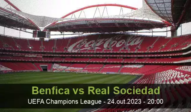 Real Sociedad vs SL Benfica, Grupo D