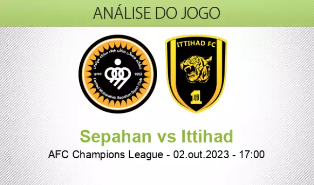 Prognóstico, palpite e dicas: Al Ittihad vs Sepahan 04/12