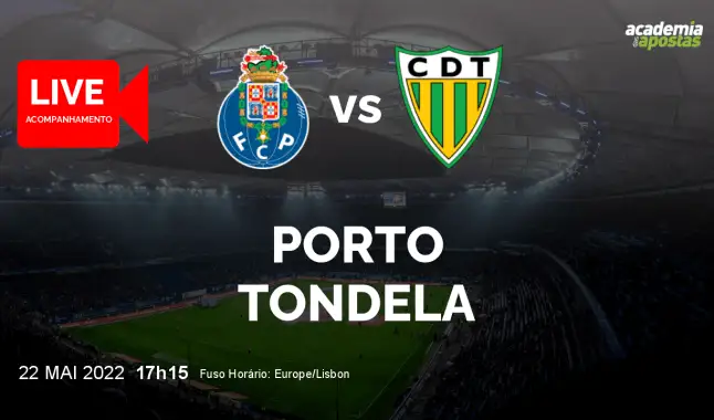 FC Porto Tondela live stream | Taça de Portugal | 22 maio 2022