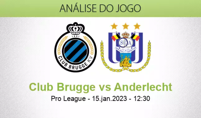 Prognóstico Anderlecht Club Brugge